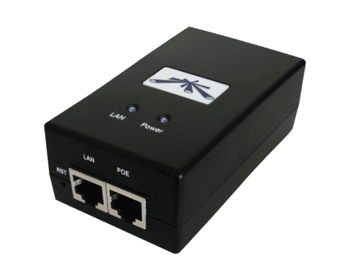 Ubiquiti 24V Passive POE Power Adaptor POE-24-24W