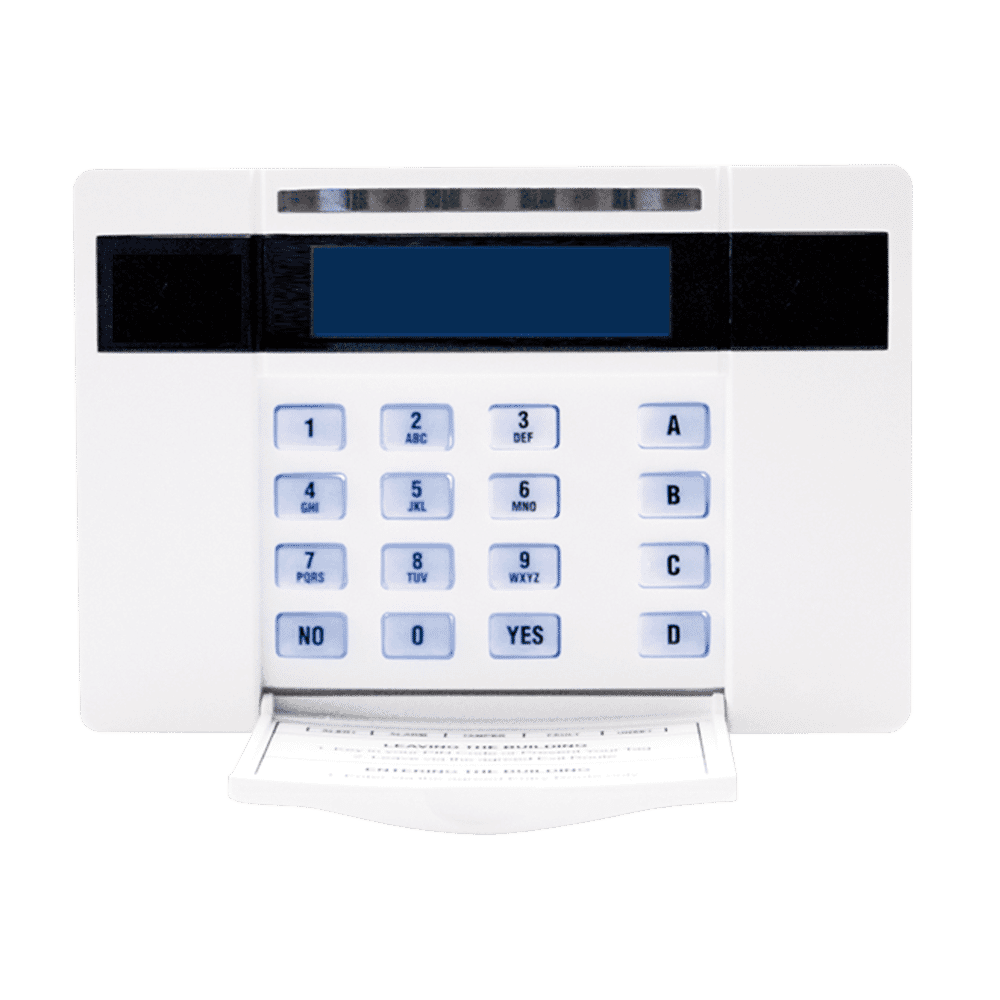 Euro Keypad Pyronix EUR-064 Contemporary Euro Keypad | Connectec.uk