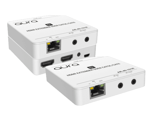 Aura HDMI V1.4 Cat 5e/6 Extender 4K/50m or 1080p/80m PoE