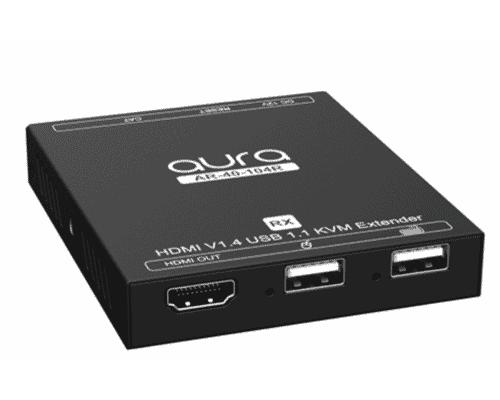 Aura HDMI V1.4 USB KVM Cat 6 Extender 4K/120m PoE