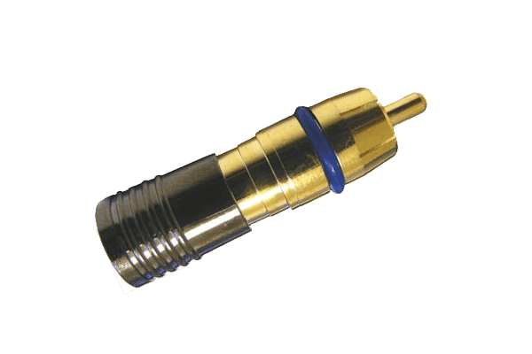 Snap seal Premium Phono RCA Coax Plug Connector