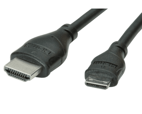 0.8m HDMI A to C (HDMI Mini) cable with Ethernet