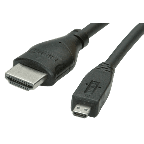 Hdmi micro tipo d sale