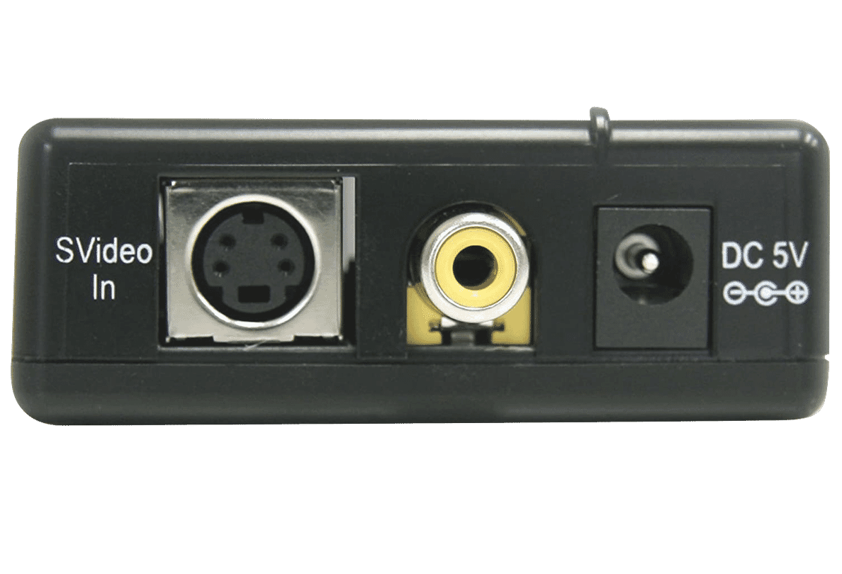 Composite and S-Video with Audio to HDMI Converter