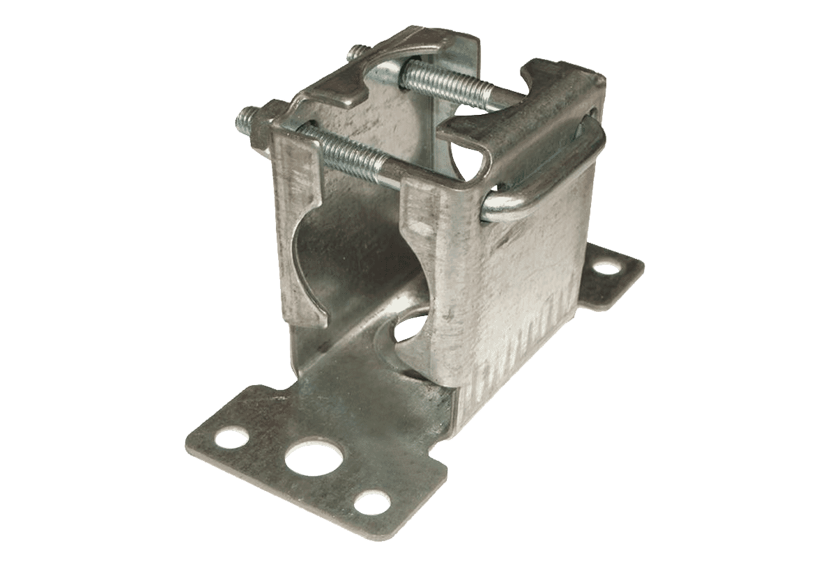 Fixed Wall Bracket for 1 inch Masts or Poles