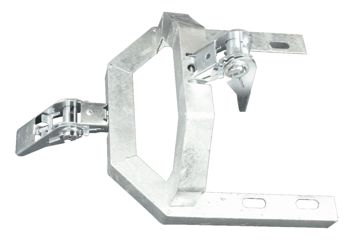 9" Ratchet Strap Chimney Stack Cradle Bracket Connectec.uk