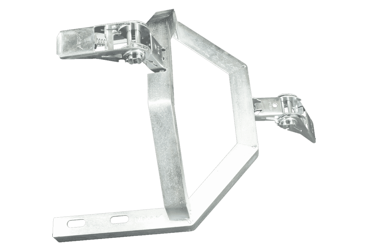 14" Ratchet Strap Chimney Stack Cradle Bracket Connectec.uk