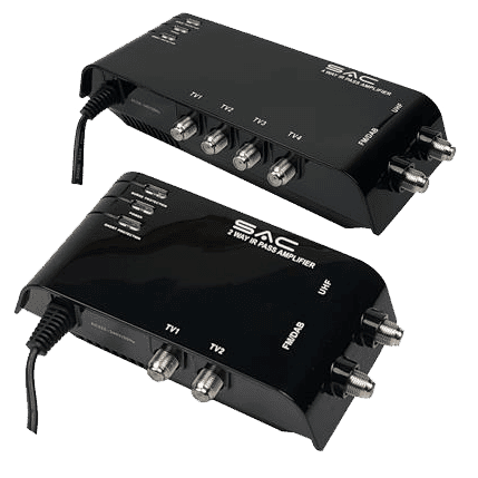 Indoor Amplified UHF Distributor Splitter IR Pass
