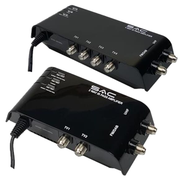 Indoor Amplified UHF Distributor Splitter IR Pass