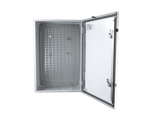 600mm x 400mm x 210mm IP66 Outdoor Steel Enclosure Cabinet