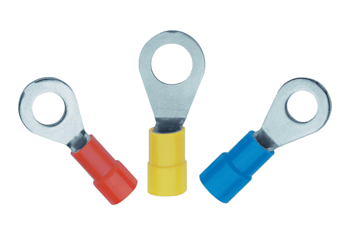 Hole Insulated Ring Terminal (100pc)