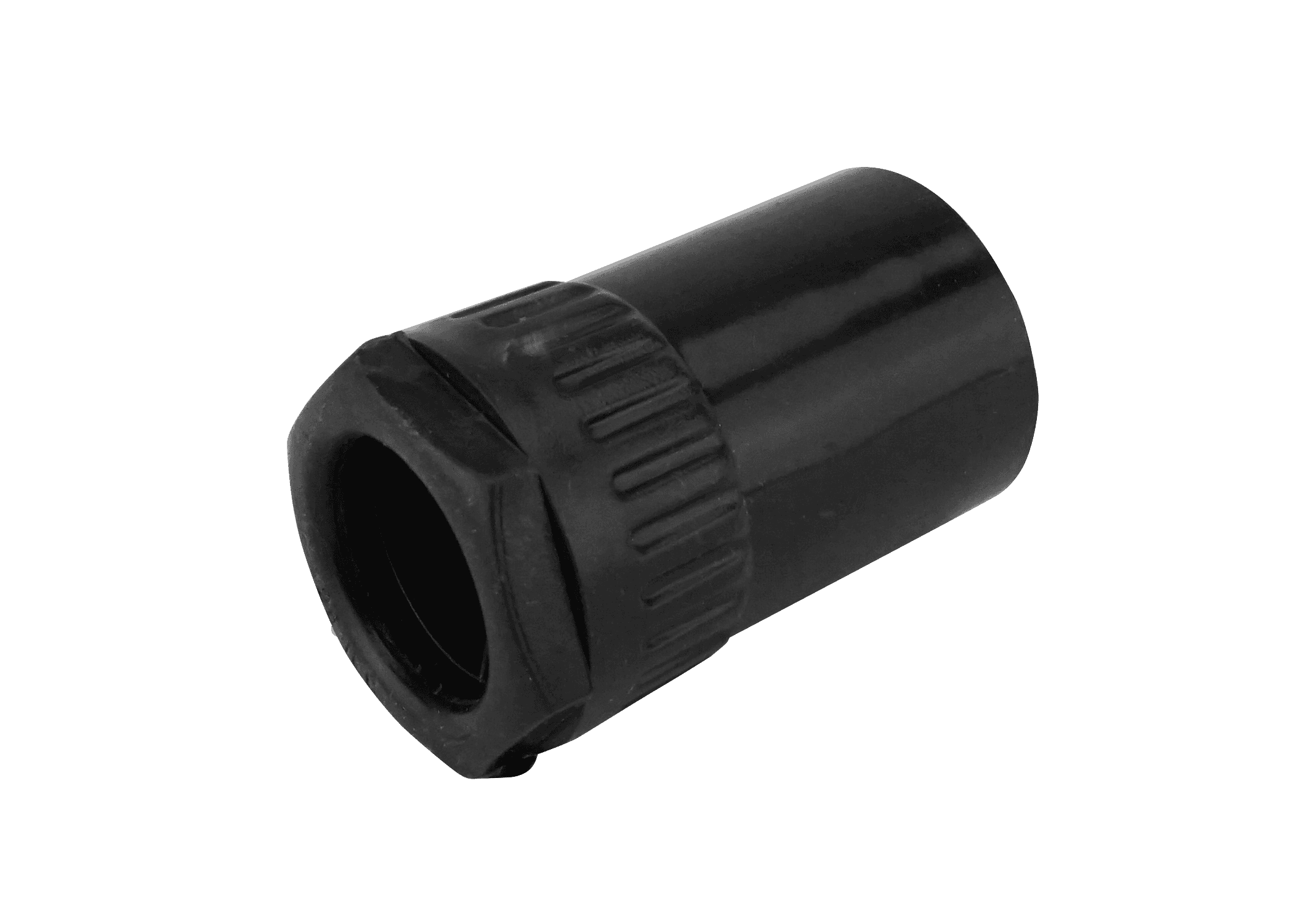 Univolt 25mm Black Female Conduit Adaptor