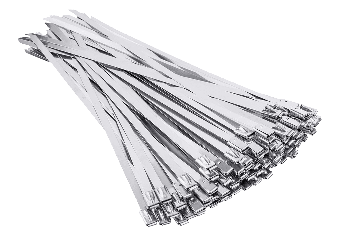 360 x 4.6mm Stainless Steel Cable Ties (100 Pack) Connectec.uk
