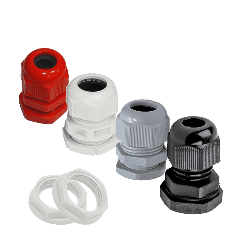 IP68 Round Top Cable Compression Gland and Locknut