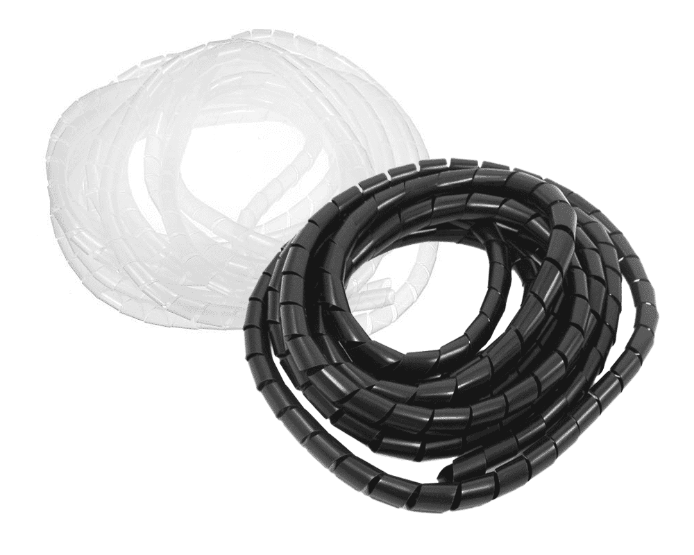 Spiral Cable Tidy Wrap Sleeve 10m Pack Connectec.uk