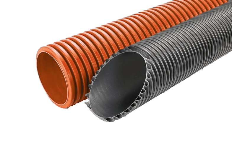 Underground Twin Wall Corrugated Data or Electrical Ducting Connectec.uk