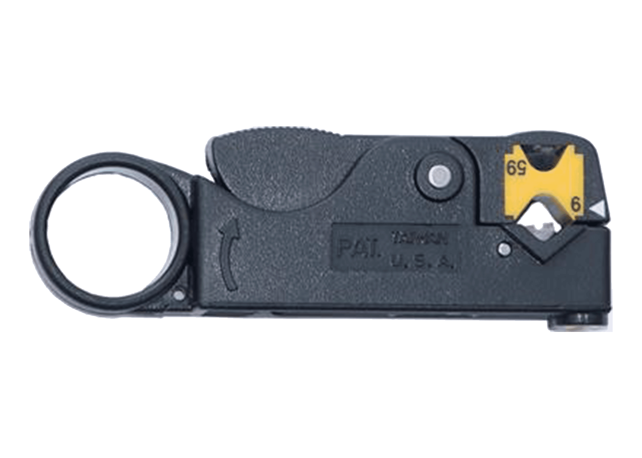 Adjustable Coax Cable Stripper for RG59 RG6 4-10mm