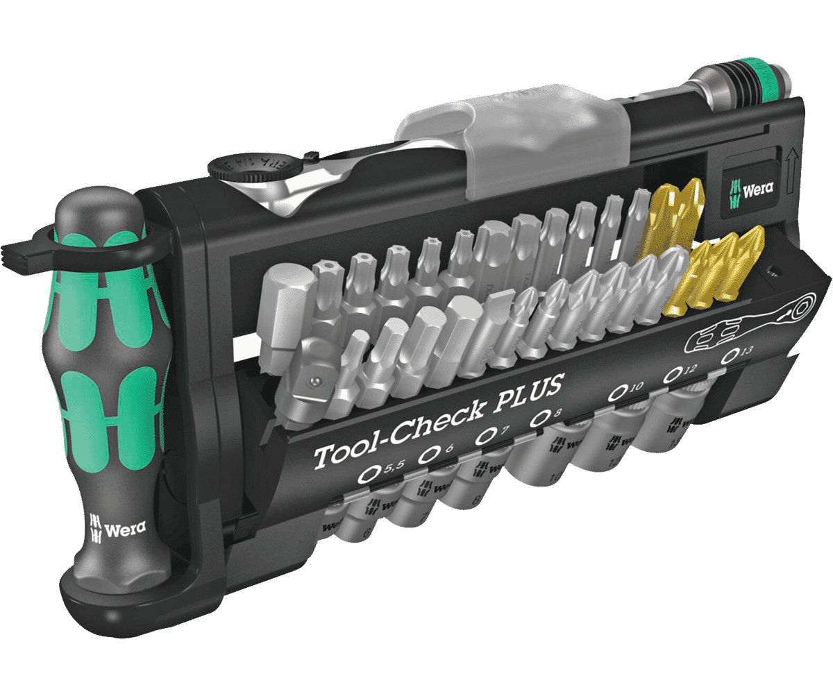 Wera Tool Check Plus bitset Zwart, 39-delig Wera Tool Check Plus bitset Zwart, 39-delig
