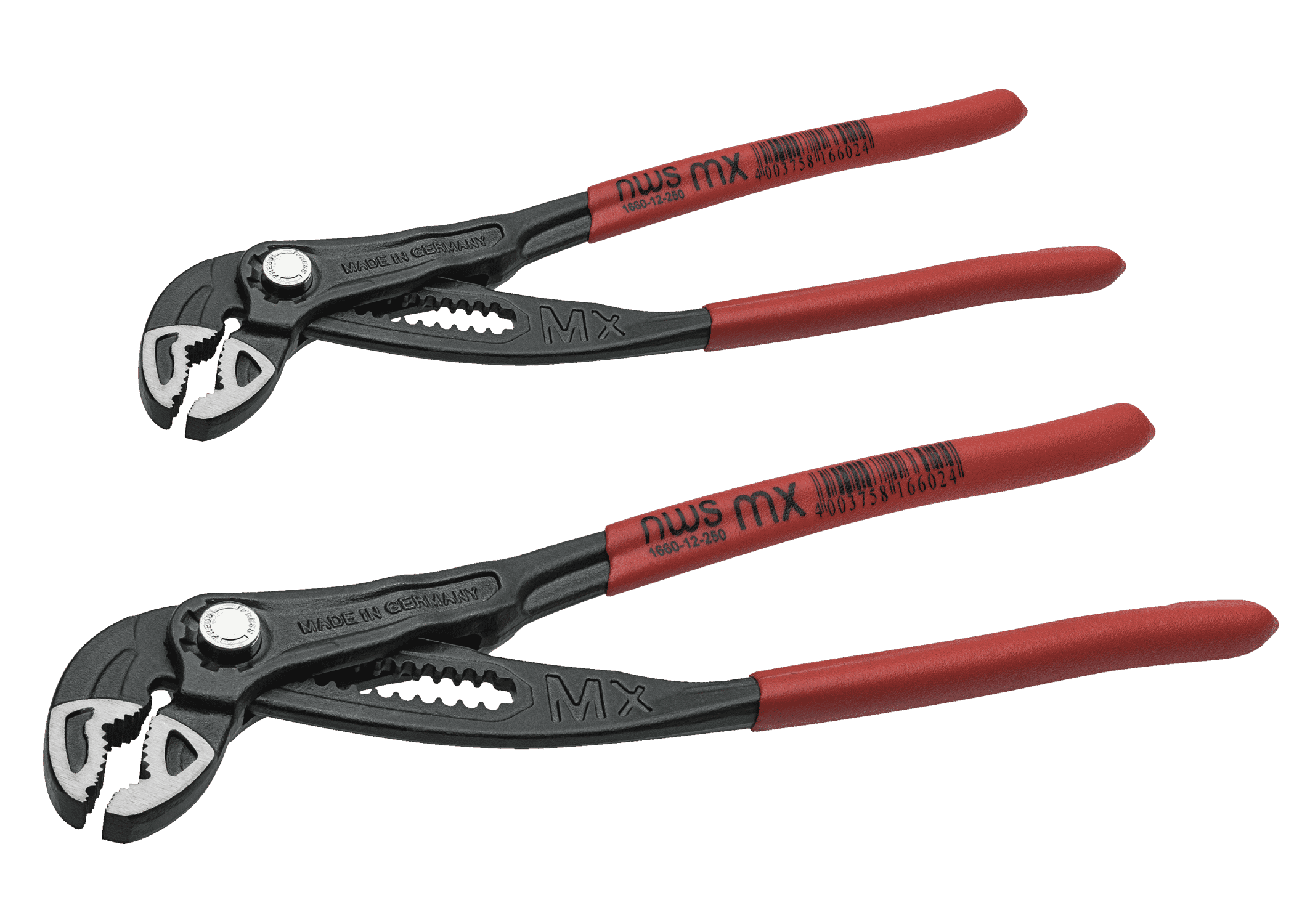 NWS Maxi MX Waterpump Adjustable Pliers with Push Button