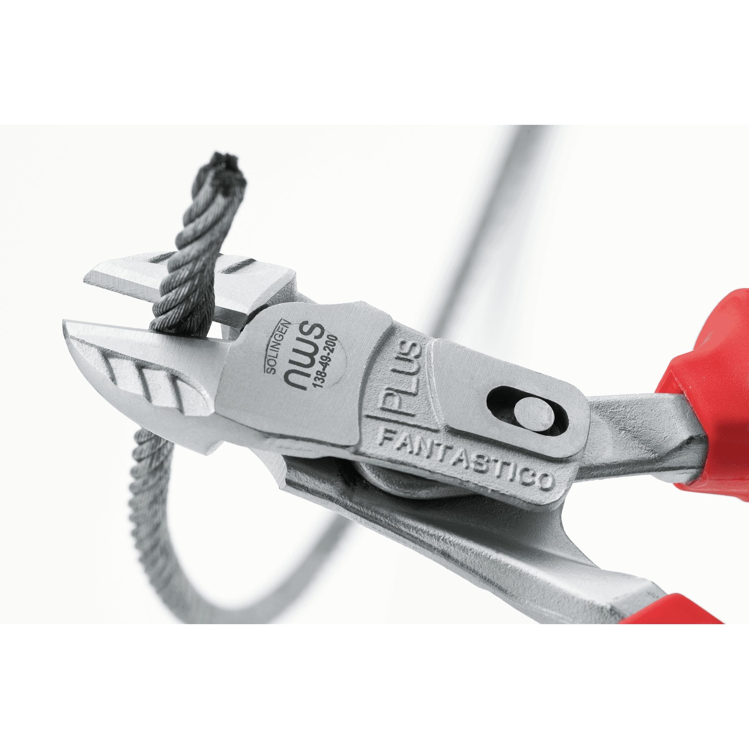 NWS (3k) High Leverage VDE Side Cutters 200mm