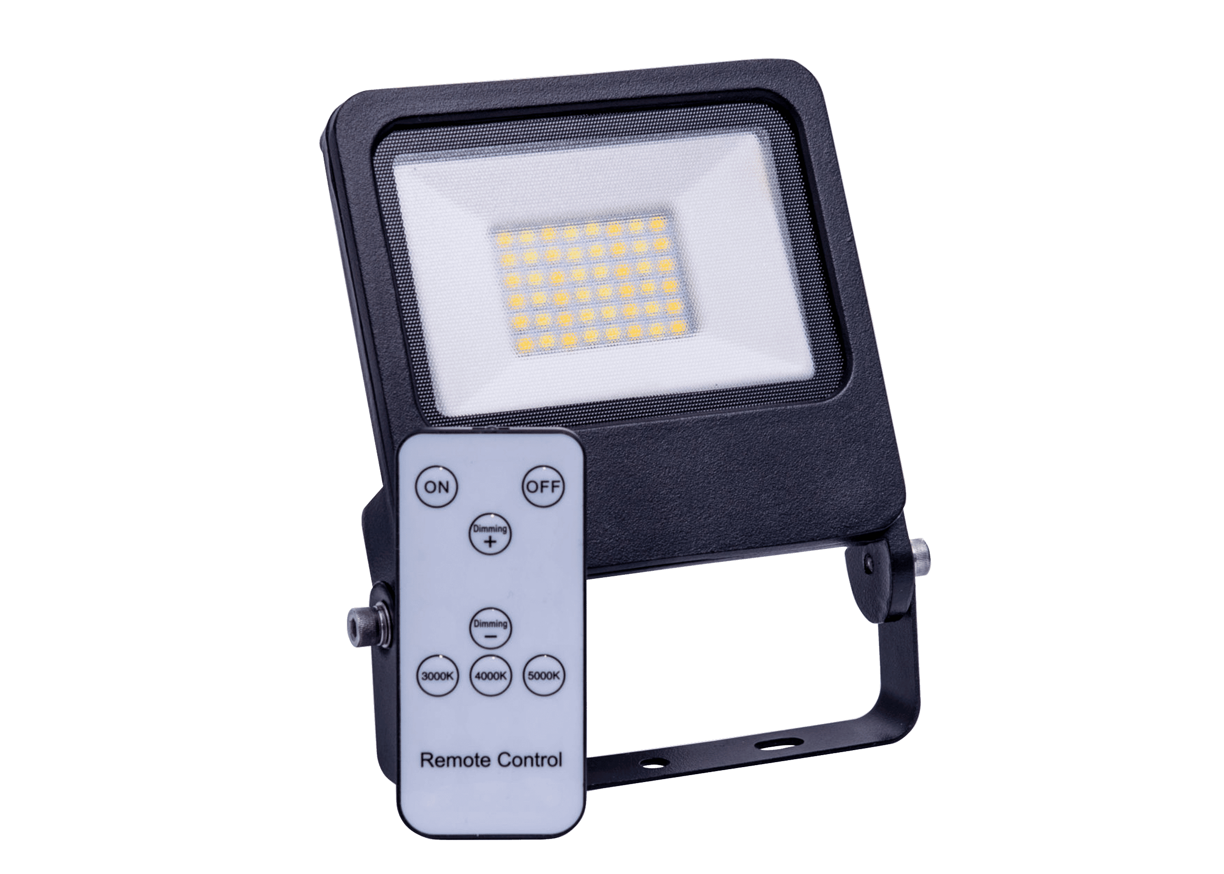 Diamond Dunham Tri-colour LED Floodlight with Remote