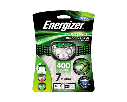 Energizer Vision Ultra Rechargeable Head Torch