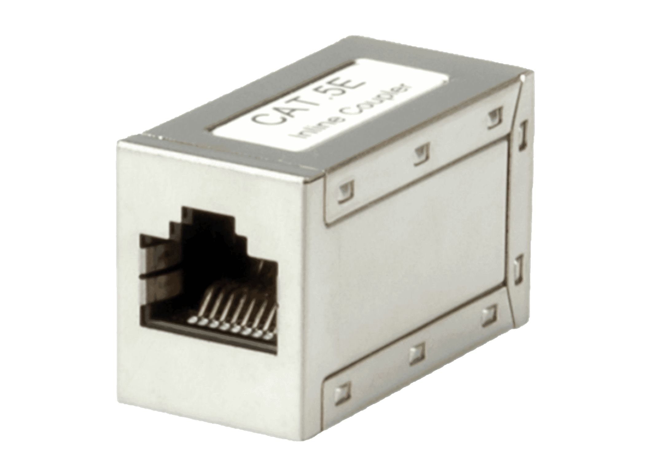 Category 5e STP RJ45 network cable coupler