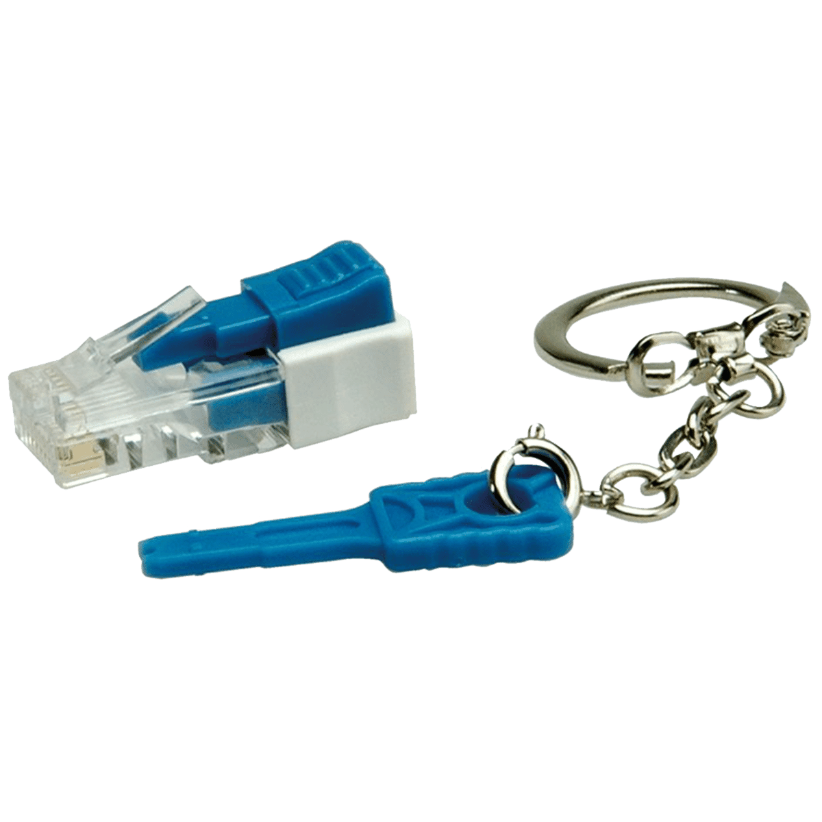 Lockable Rj45 Lockable RJ45 Security Anti-tamper Plug with Key