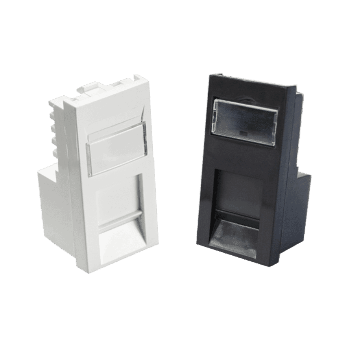 Snap-in RJ45 Euro Modules for Cat 5e or Cat 6 UTP IDC (White or Black ...