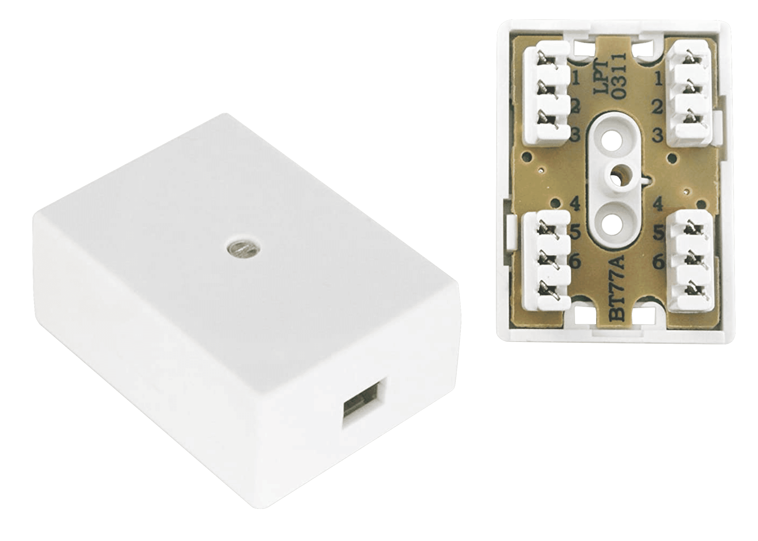 6 Way IDC Telephone Junction Box Connectec.uk