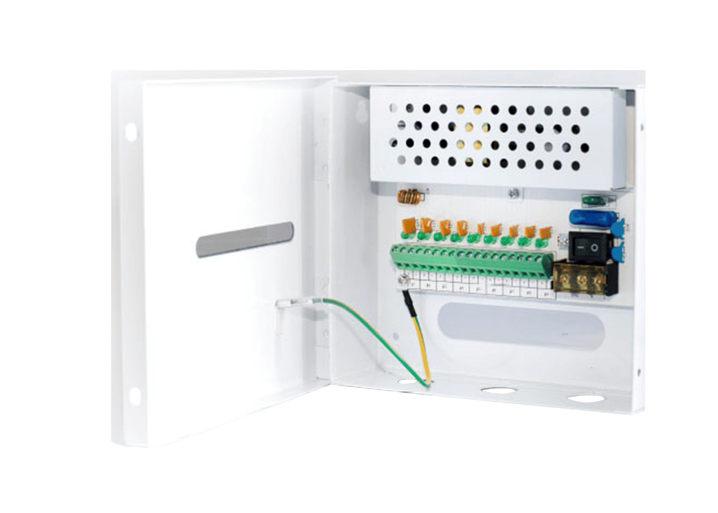 Haydon 9 Way 5A Metal Cased Power Supply