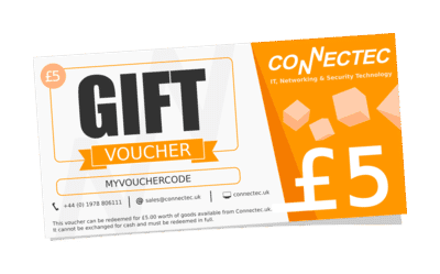 Gift vouchers from Connectec