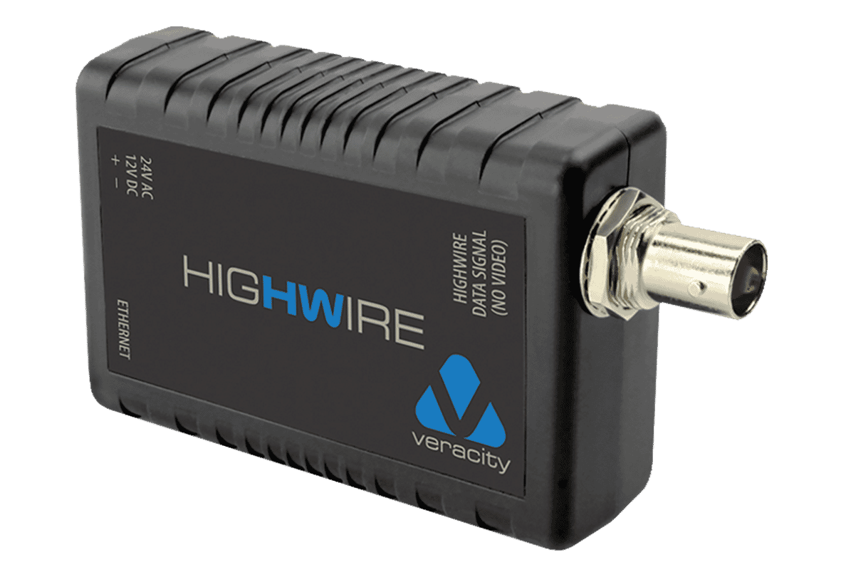 Veracity Highwire VHW-HW Ethernet Over Coax Converter