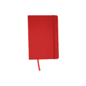 Hikvision Hard Back Red Notepad with Double Sided Lined Pages - Elastic Closure Hikvision Hard Back Red Notepad with Double Sided Lined Pages - Elastic Closure