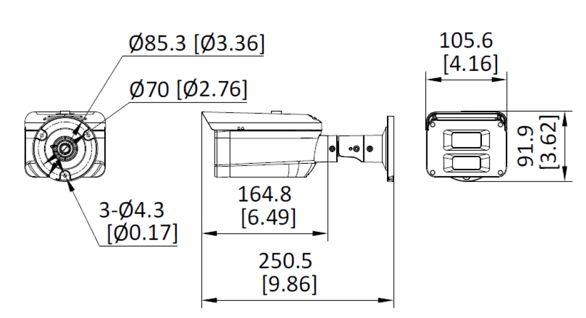 Hikvision DS-2XC6047G0-LS(2.8mm) 4MP ColorVu Fixed Bullet Anti-Corrosion Camera