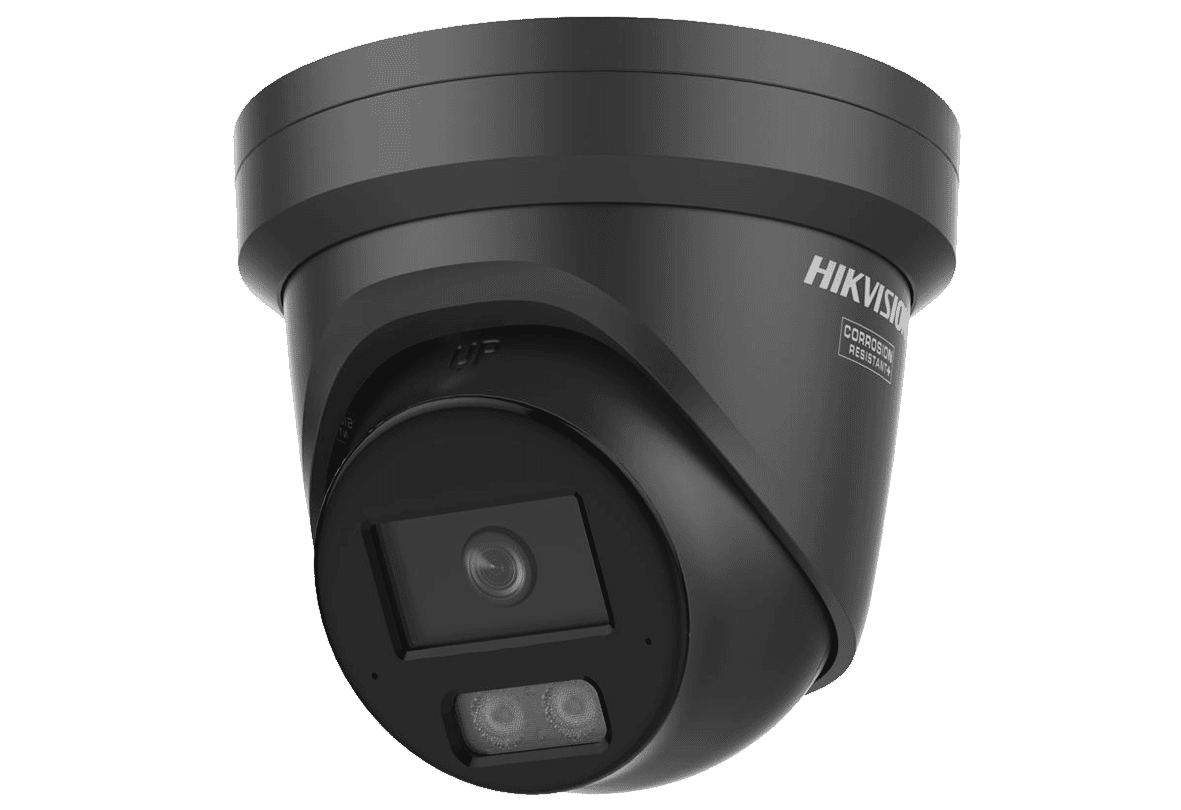 Hikvision DS-2CD2347G3-LI2UY(2.8mm) BLACK 4MP Hybrid ColorVu Turret Camera