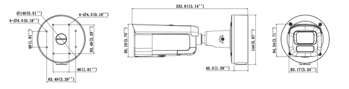 Hikvision DS-2CD2687G3-LIZS2UY/SL (2.8-12mm) 8MP ColorVu 3.0 Bullet Camera