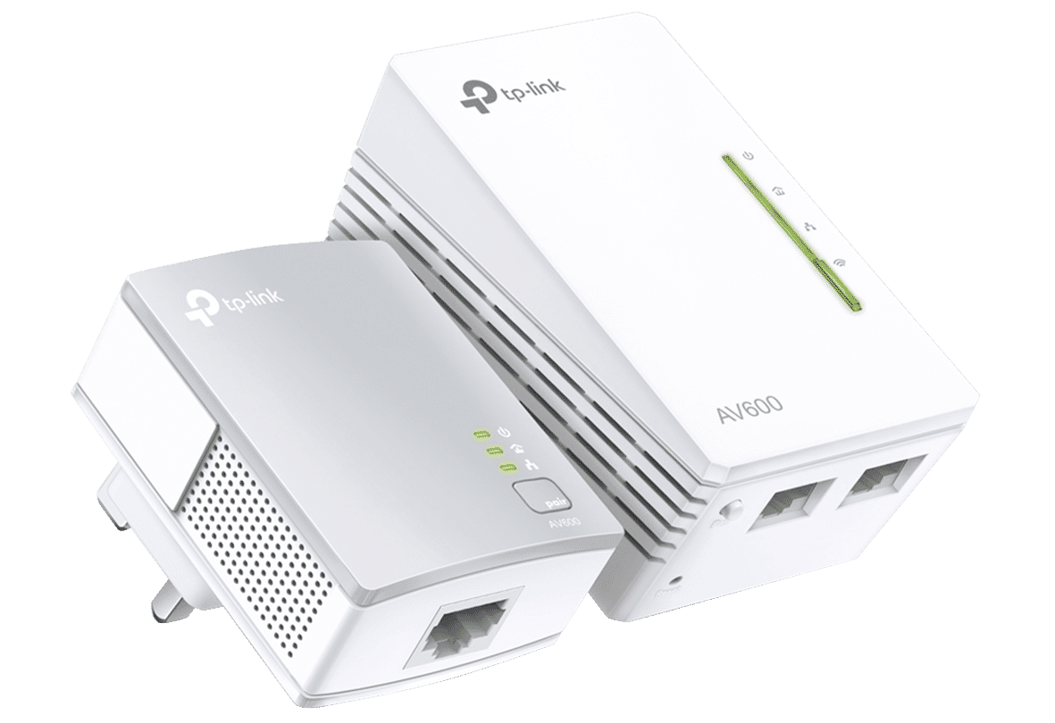 TP-LINK TL-WPA4220 KIT 300Mbps AV600 Wireless N Powerline Adapter Kit