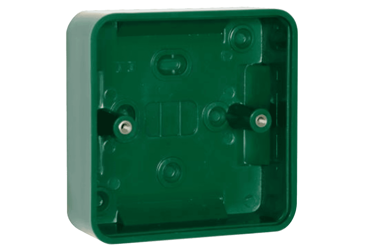 RGL PBB02/GN Standard Size Back Box - Surface Mounted