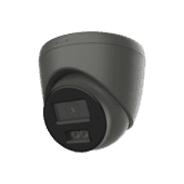 Hikvision DS-2CE72KF3T-LSYE 3K Smart Hybrid Light Turret Camera - 2.8mm Grey Hikvision DS-2CE72KF3T-LSYE 3K Smart Hybrid Light Turret Camera - 2.8mm Grey