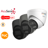 Hikvision DS-2CE72KF3T-LSYE 3K 5MP AoC Smart Hybrid Light Turret Camera - 2.8mm Hikvision DS-2CE72KF3T-LSYE 3K 5MP AoC Smart Hybrid Light Turret Camera - 2.8mm