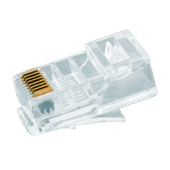 RJ45 Cat 5e Modular Crimp Plug - Tub of 100 RJ45 Cat 5e Modular Crimp Plug - Tub of 100