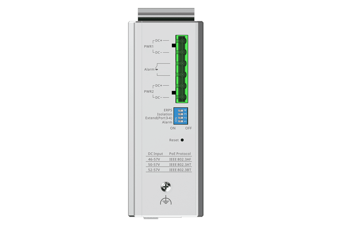 Ruijie RG-NIS2100-8GT2SFP-HP 10-Port Cloud Managed Industrial Switch