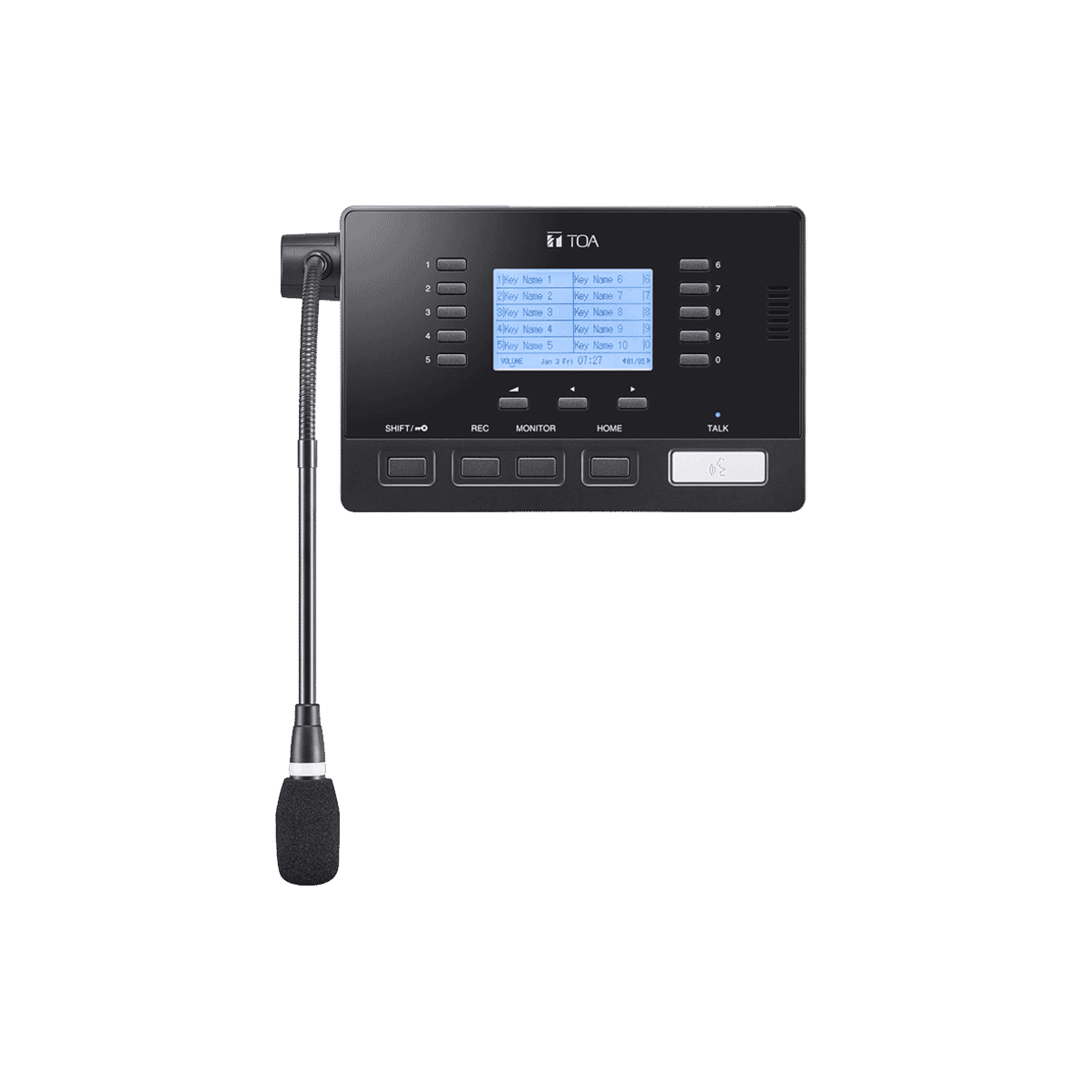 Ip Remote TOA IP-A1RM IP Remote Microphone