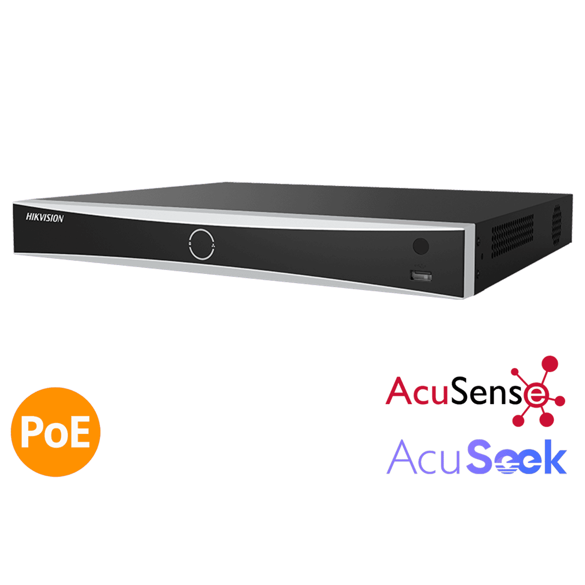 Hikvision DS-7608NXI-I2/8P/Vpro I/VPro Series 8 Channel 12MP NVR with ...