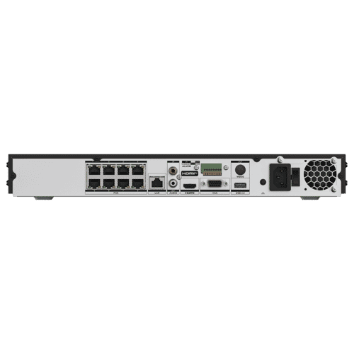 Hikvision DS-7608NXI-I2/8P/Vpro I/VPro Series 8 Channel 12MP NVR with ...
