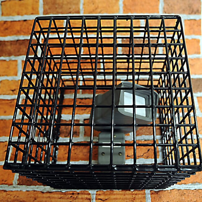 Protective Security Cage for CCTV Cameras, PIR's, Lights and Beacons
