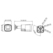 Hikvision DS-2CE12DF3T-LXTS(2.8mm) 2MP ColorVu Two-way Audio Bullet Camera 2.8mm Hikvision DS-2CE12DF3T-LXTS(2.8mm) 2MP ColorVu Two-way Audio Bullet Camera 2.8mm