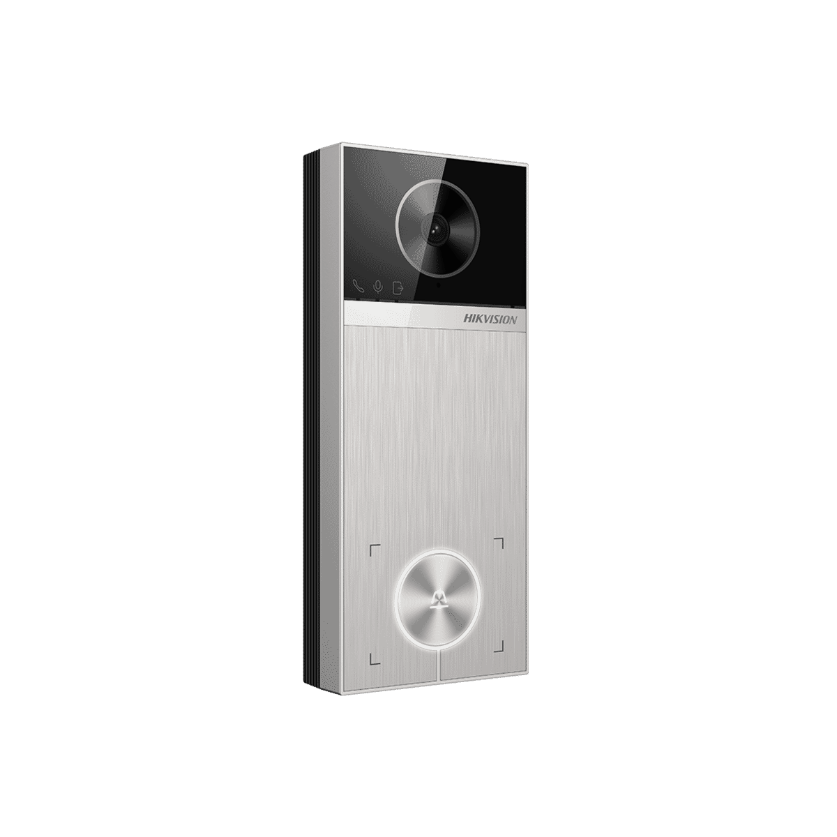 Hikvision Multi Button Module Hikvision DS-KV6114-MWBE1 4MP Metal Villa Door Station, Call Button ...