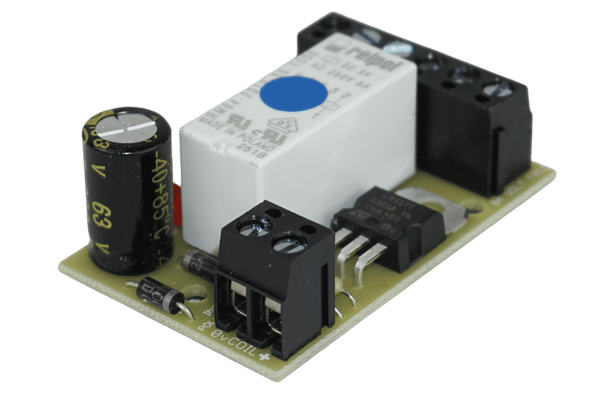 VHLR Very Handy Little Universal Relay for 6V to 28V AC or 6V to 28V DC Inputs